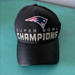 New Era New England Patriots Black Super Bowl Champions Hat